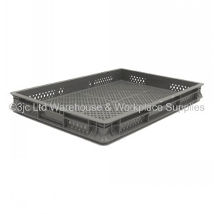 Heavy Duty Stacking Euro Box Vented 60cm 09 Litre
